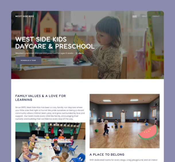 West Side Kids Homepage